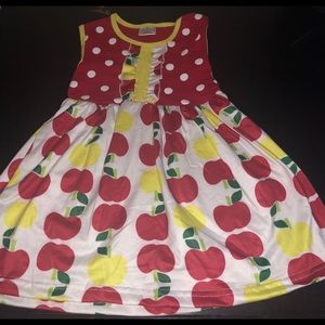 Apple Dress for baby girl